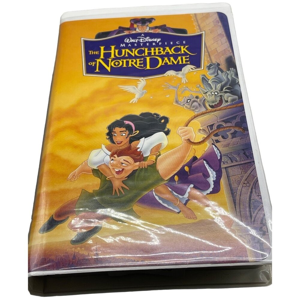 Walt Disney The Hunchback of Notre Dame VHS tape cartoon English rated G READ
